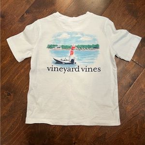 Vineyard Vines Santa Fishing Tee